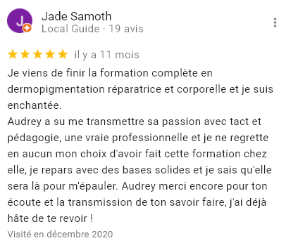 Avis stagiaire Avis stagiaire